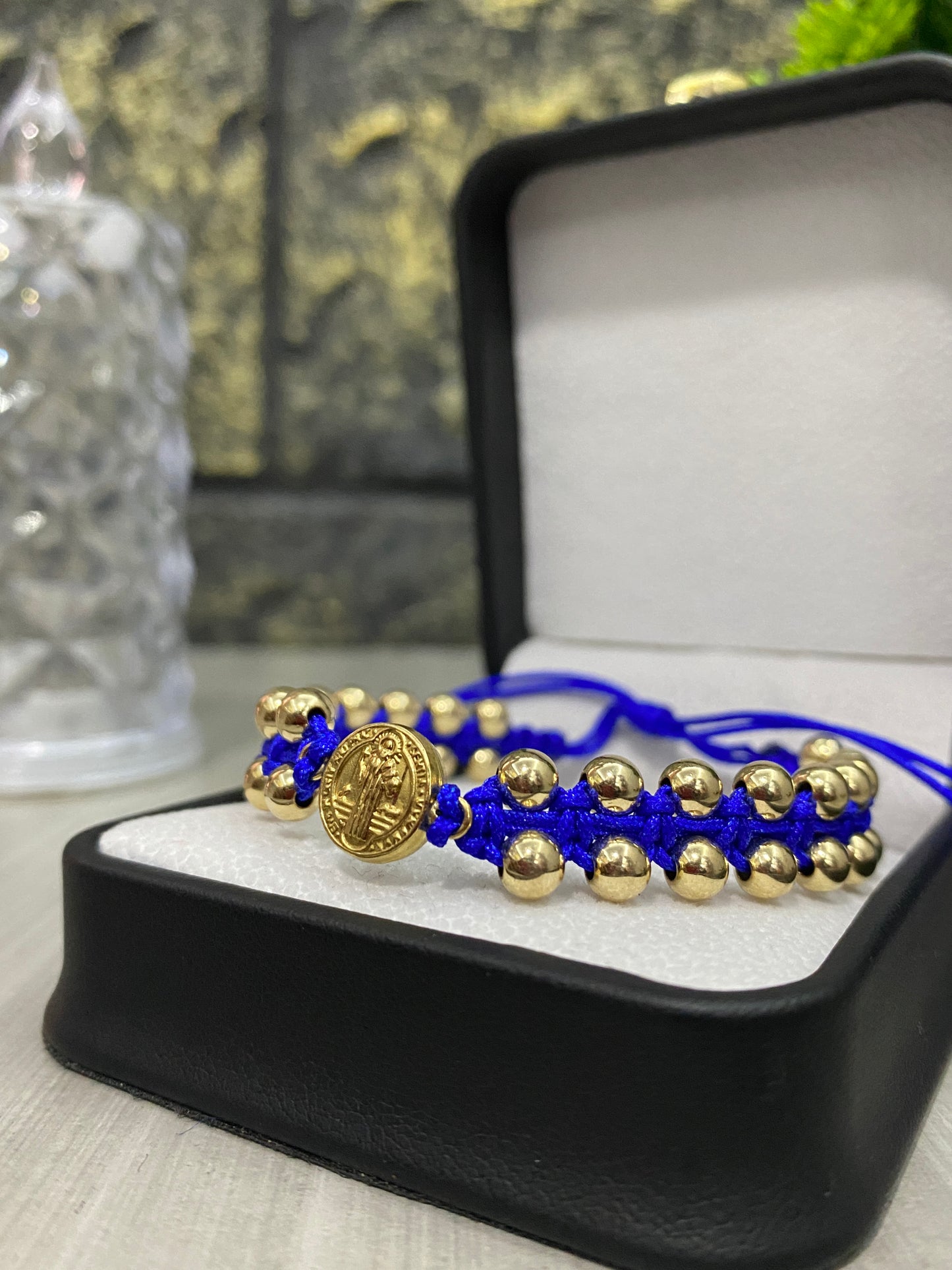 Pulsera San Benito doble carril #5 lisa