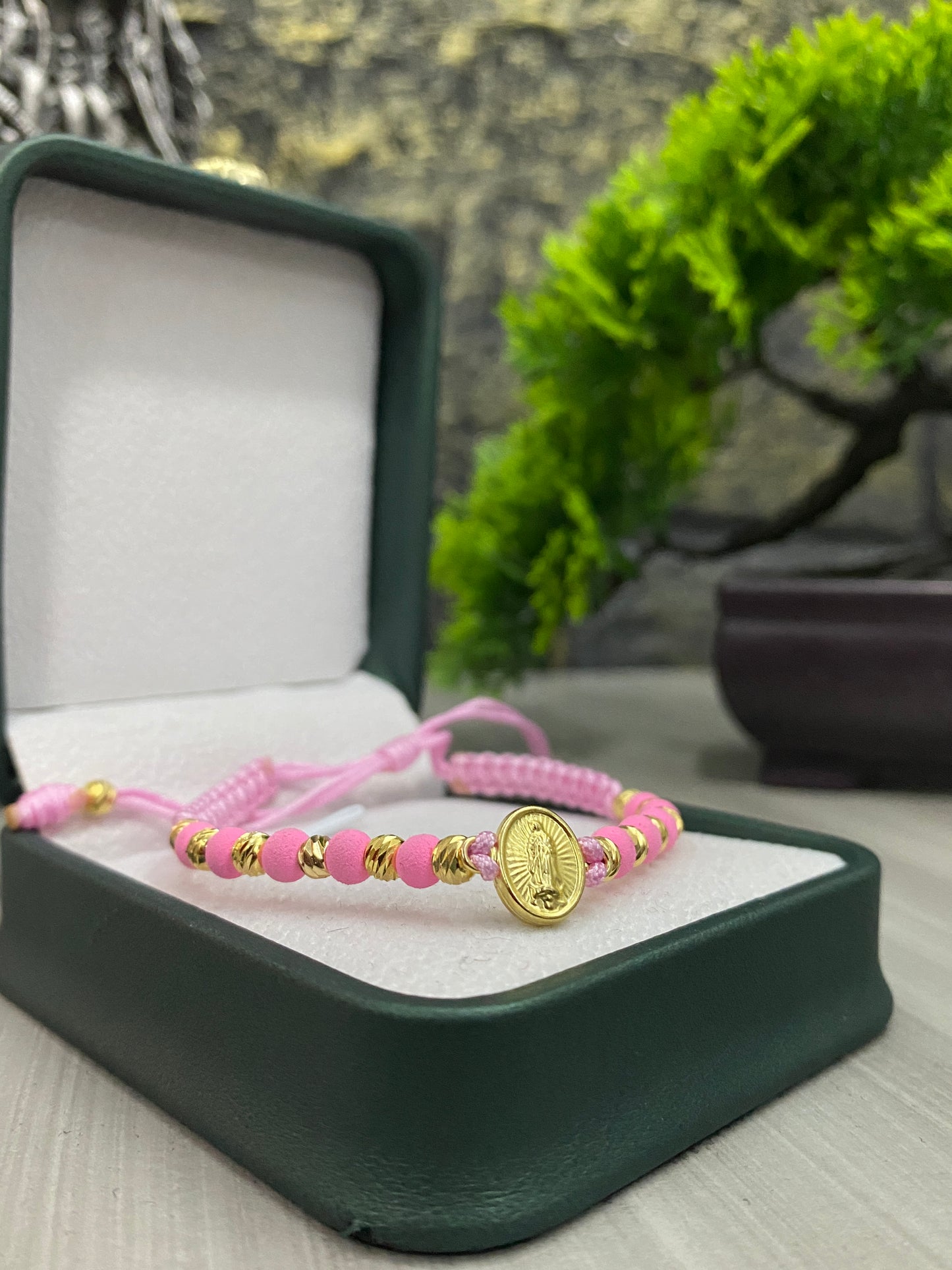 Pulsera Guadalupe destello #4 diamantada