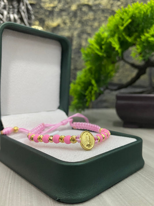 Pulsera Guadalupe destello #4 diamantada