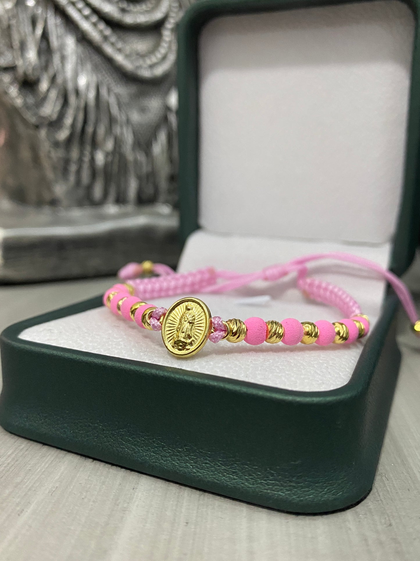 Pulsera Guadalupe destello #4 diamantada