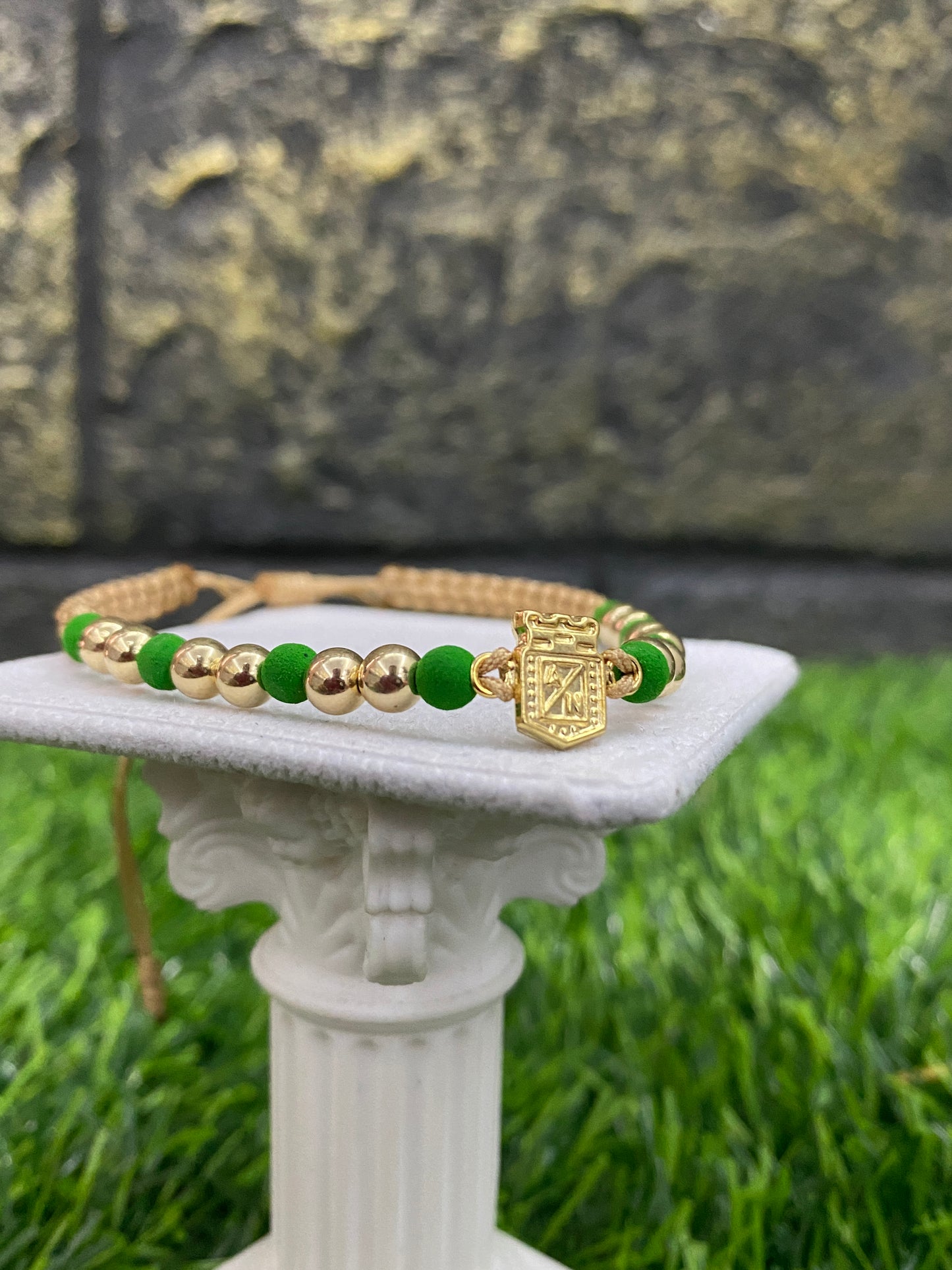Pulsera Atletico nacional #5 lisa