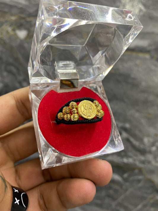 Anillo San Benito diamantado