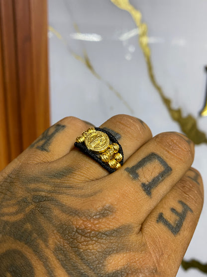 Anillo San Benito diamantado