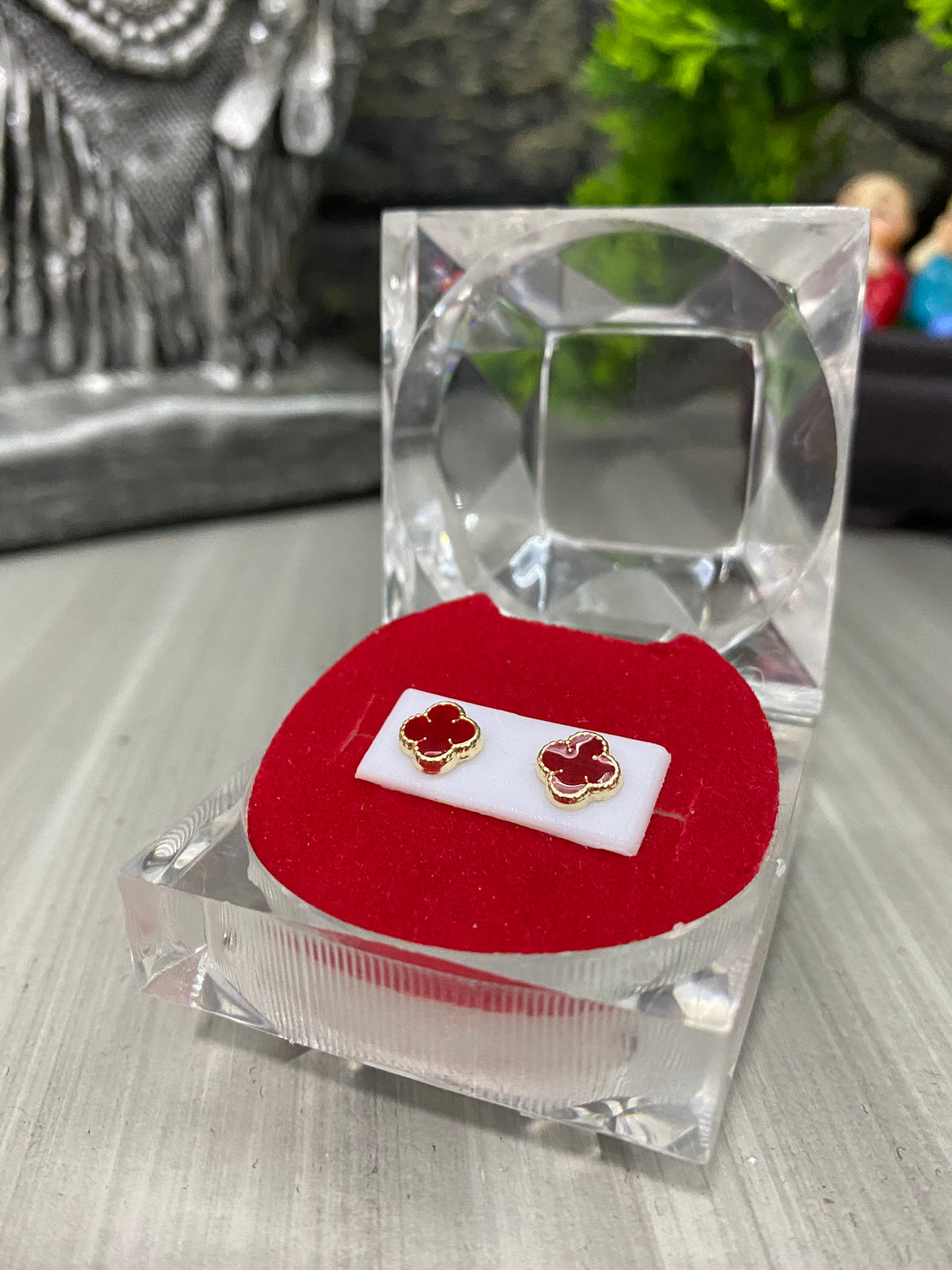 Topos Van Cleef rojo Rosca seguridad