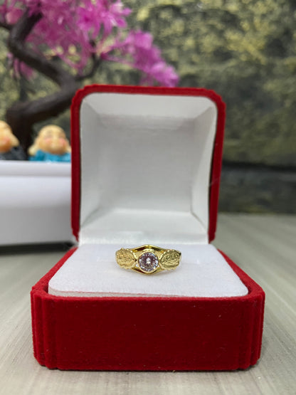 Anillo Guadalupe silueta circon blanco Talla 7