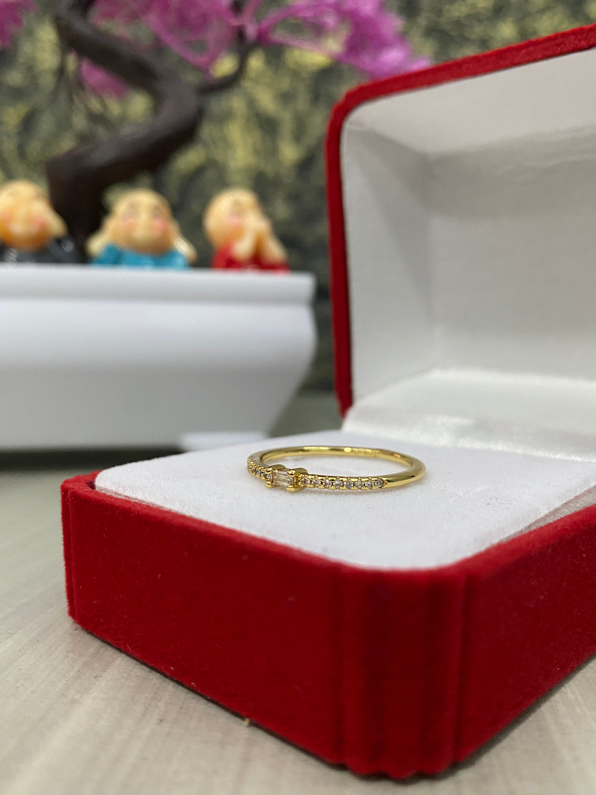 Anillo Importado Delicado circones Talla 8