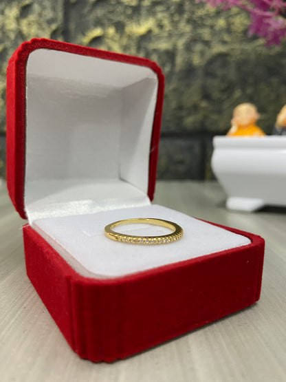 Anillo Importado Delicado Circones Talla 7,5