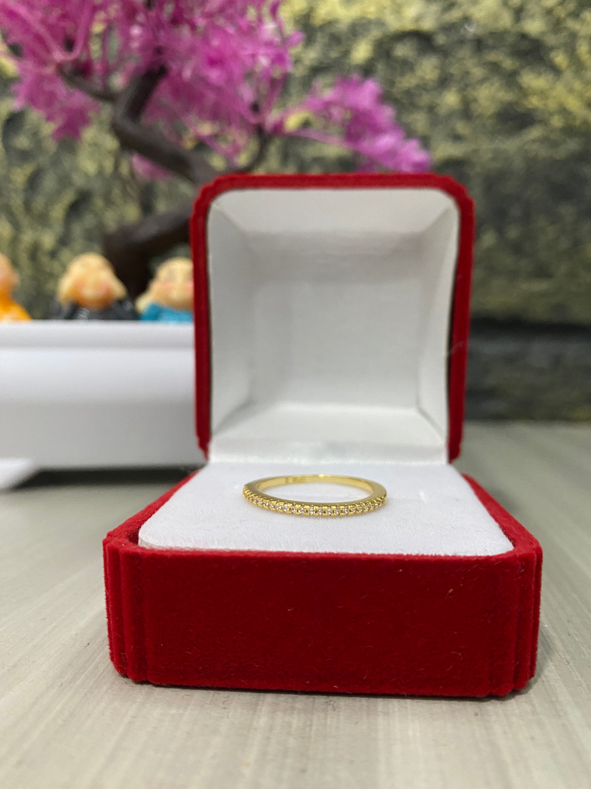 Anillo Importado Delicado Circones Talla 7,5