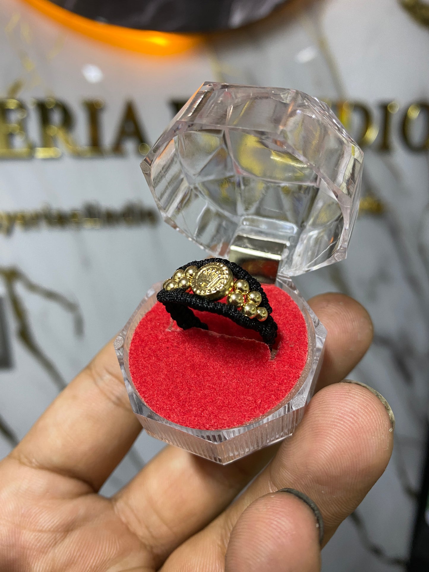 Anillo Rolex balines lisos
