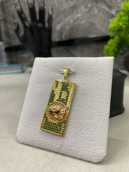Dije 100 Dolares circonado