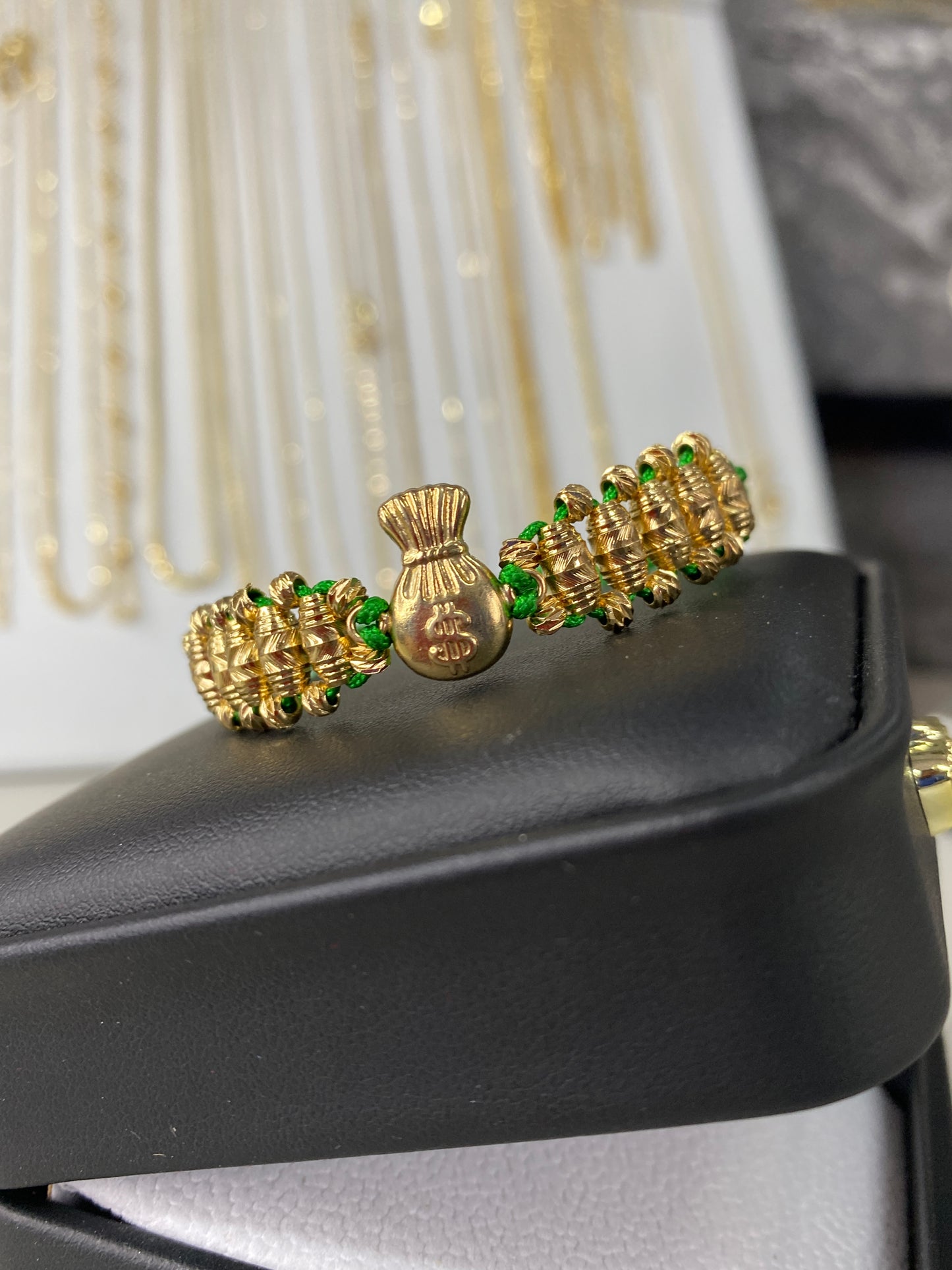 Pulsera barril 3 carriles bolsa de dinero