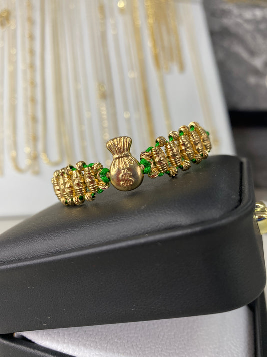 Pulsera barril 3 carriles bolsa de dinero