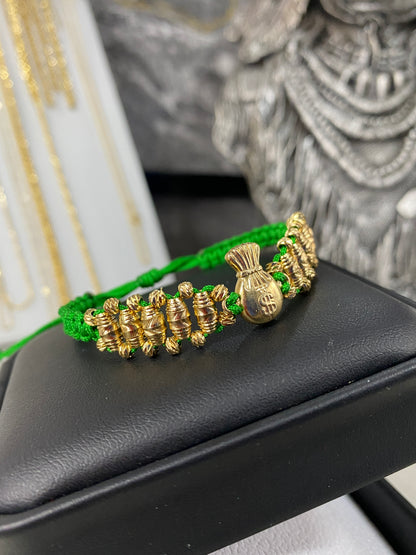 Pulsera barril 3 carriles bolsa de dinero