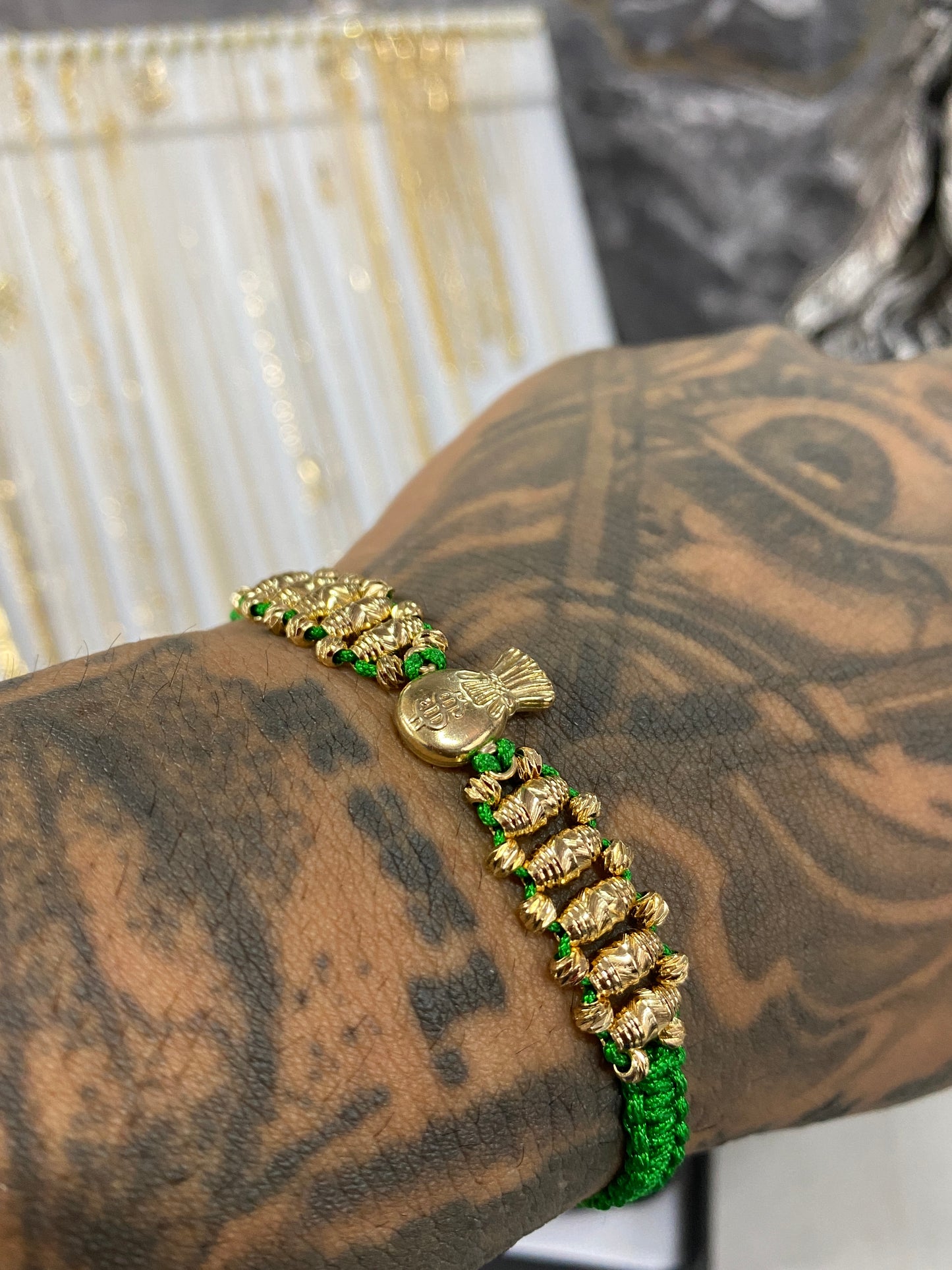 Pulsera barril 3 carriles bolsa de dinero