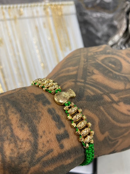 Pulsera barril 3 carriles bolsa de dinero