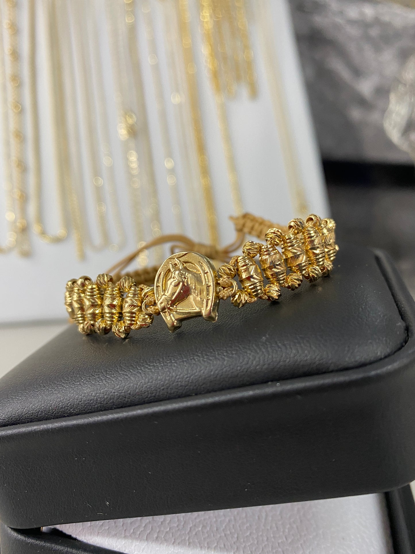 Pulsera barril 3 carriles equina