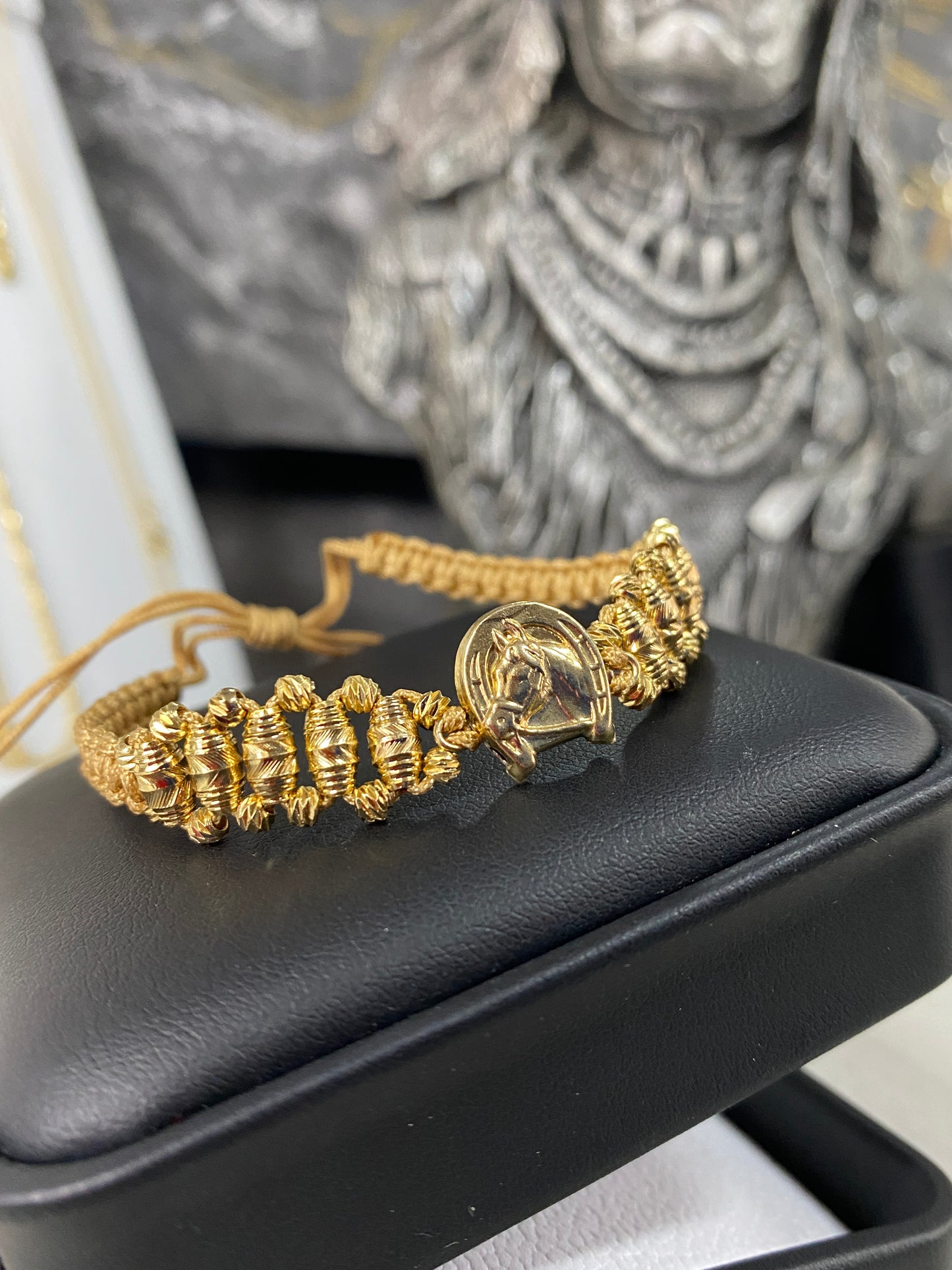 Pulsera barril 3 carriles equina