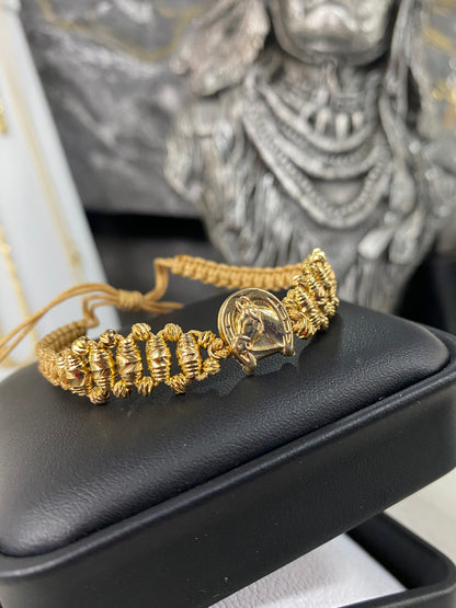 Pulsera barril 3 carriles equina