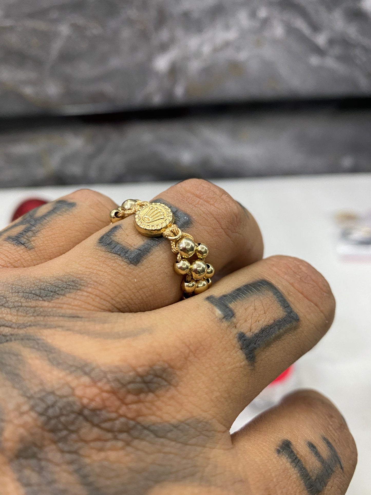 Anillo Rolex 3 carriles liso