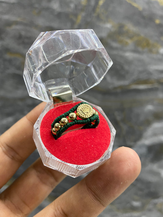 Anillo rolex sencillo balines #4 lisos