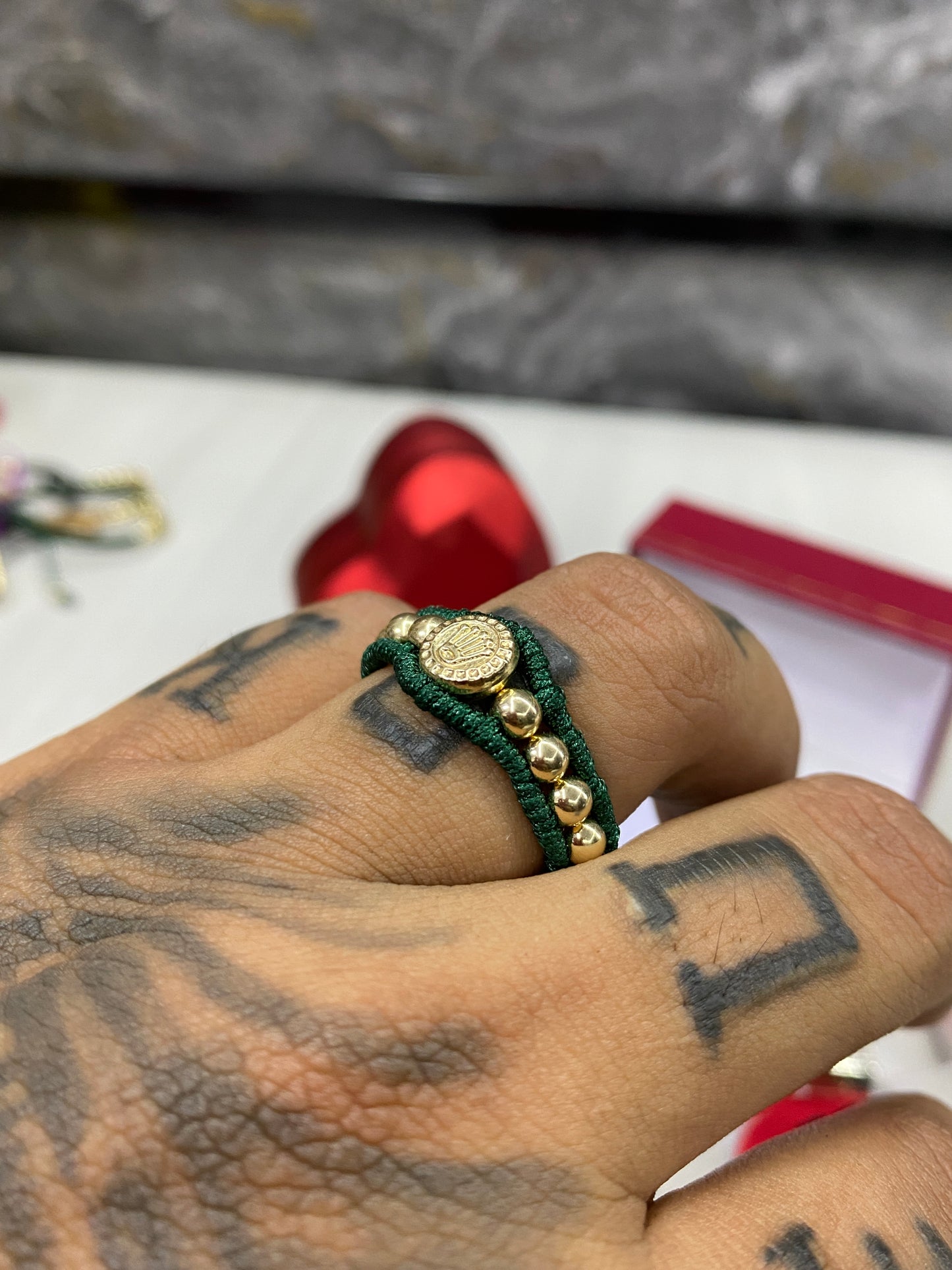 Anillo rolex sencillo balines #4 lisos