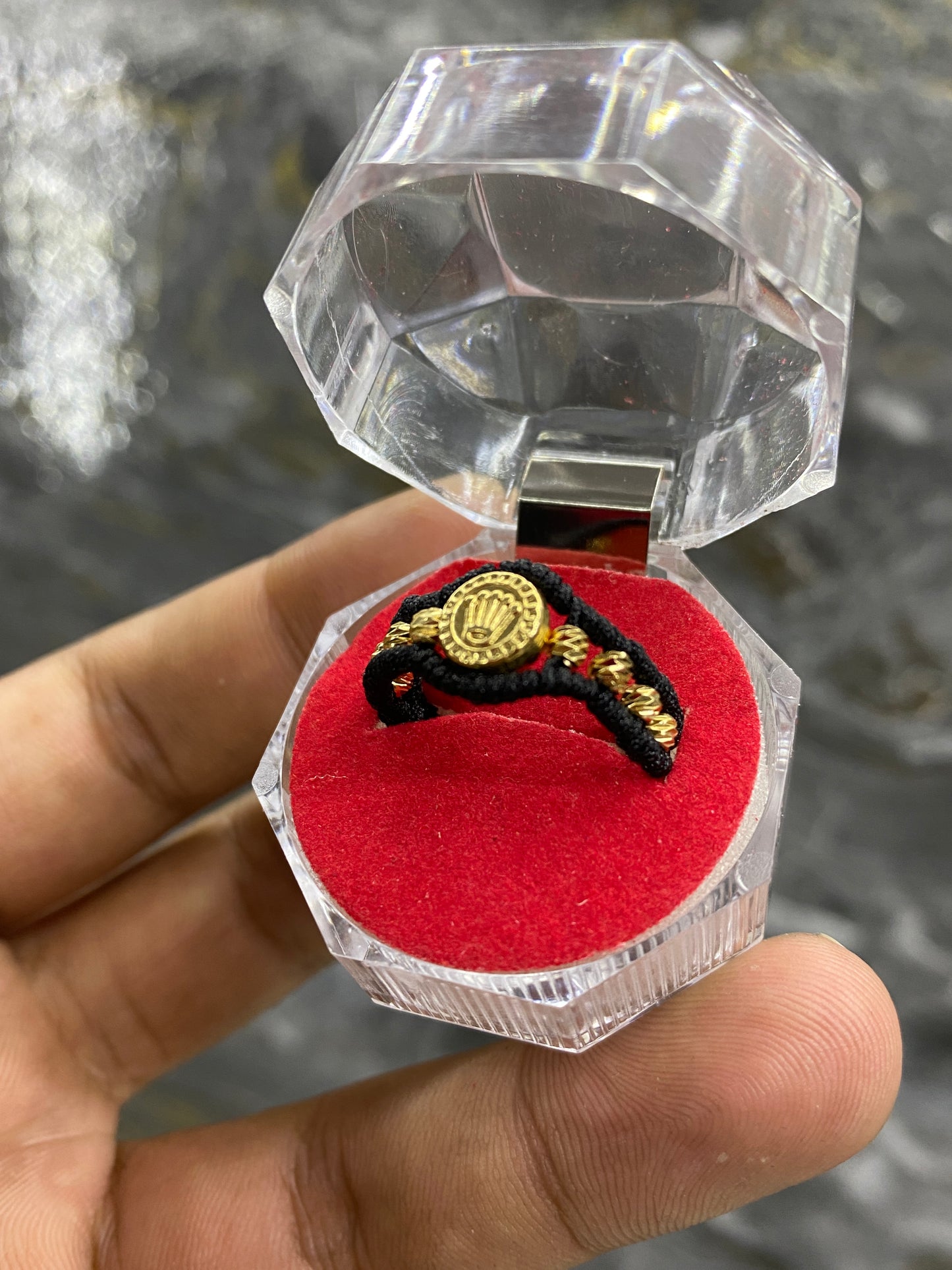 Anillo rolex sencillo balines #3 diamantados