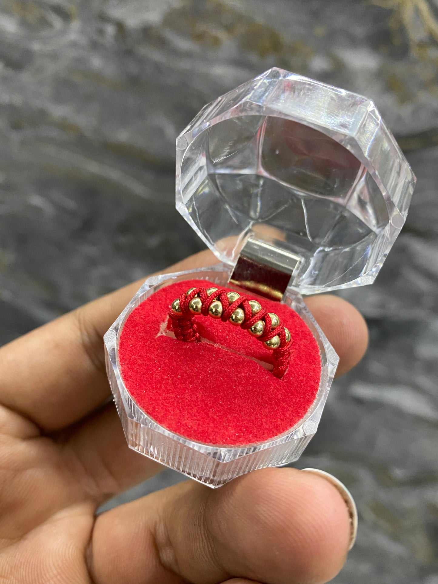 Anillo zigzag liso #3