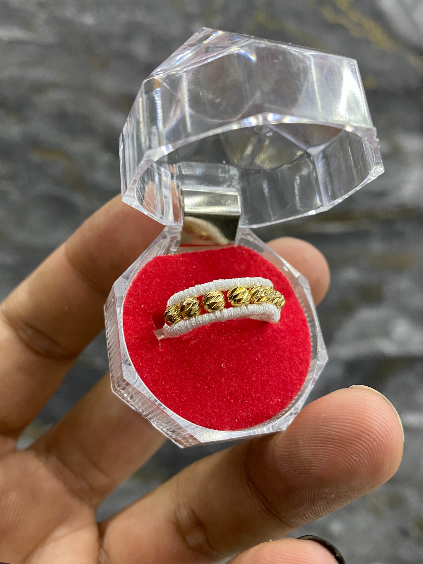 anillo casual alondra #4 diamantado