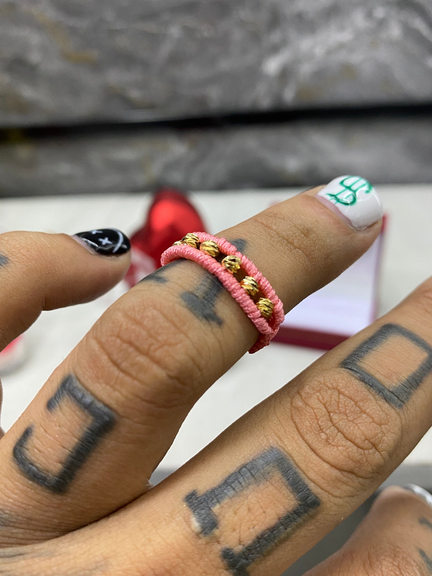 Anillo casual alondra #3 diamantado