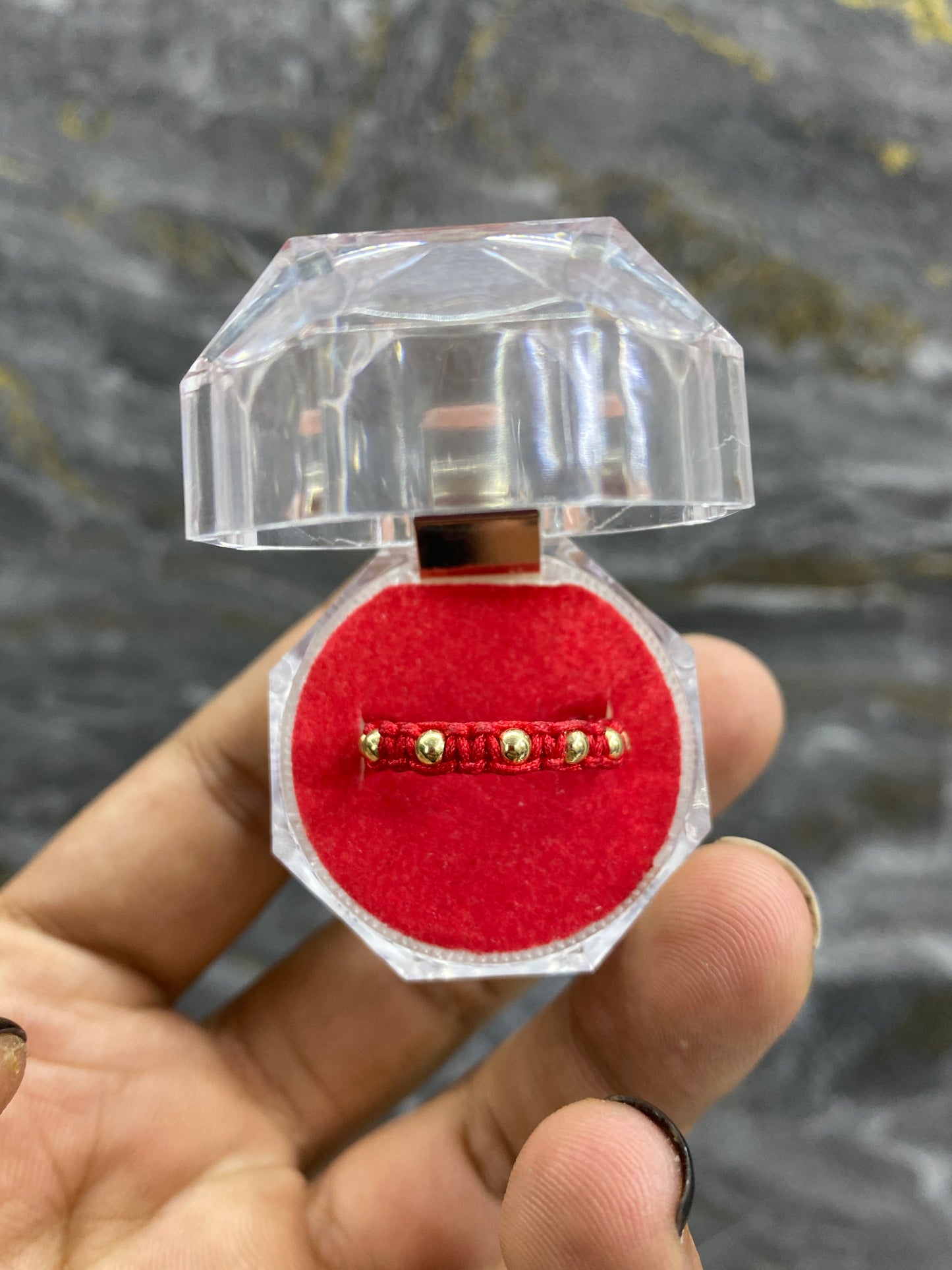 Anillo 7 balines #3 liso
