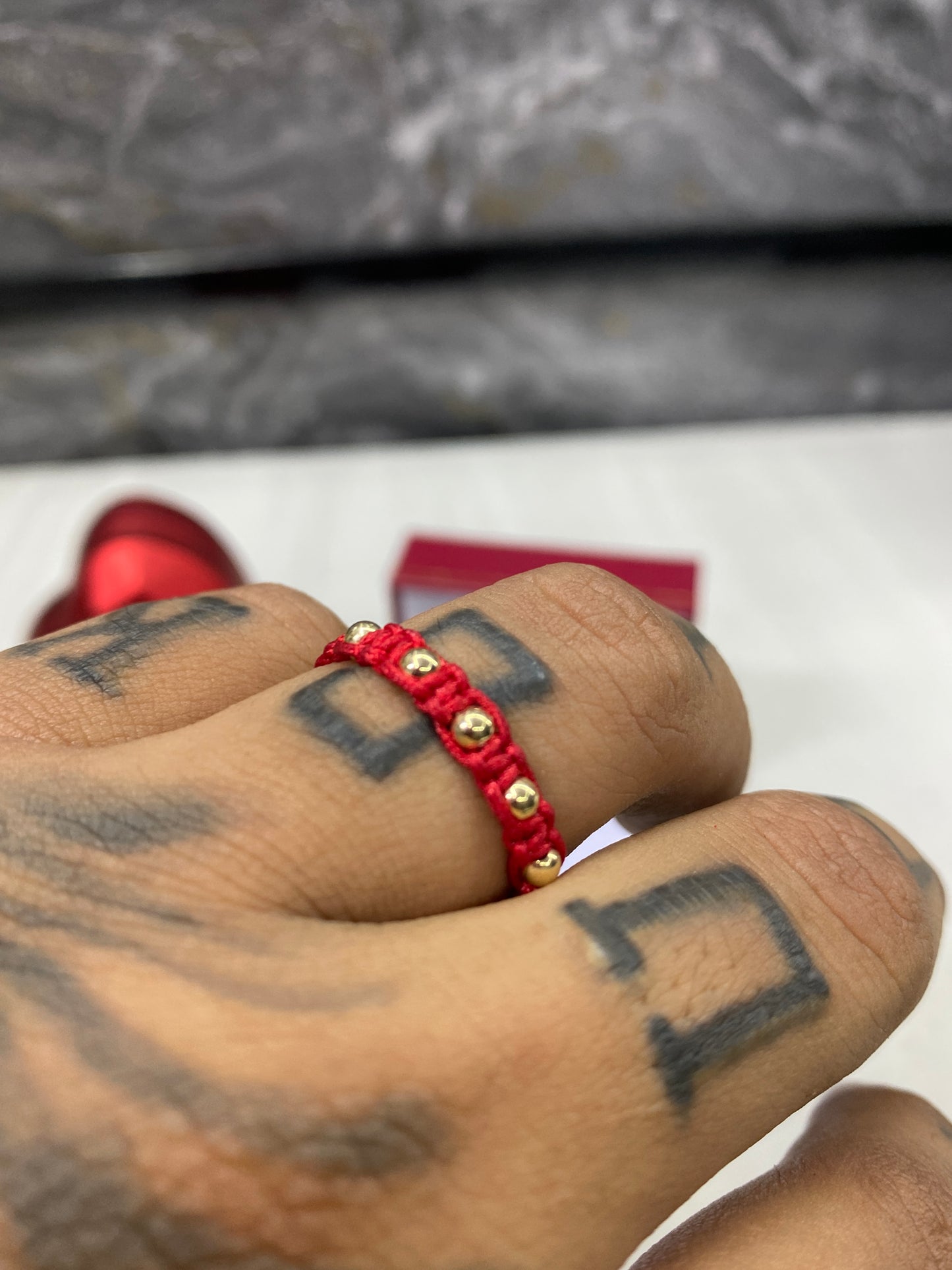 Anillo 7 balines #3 liso