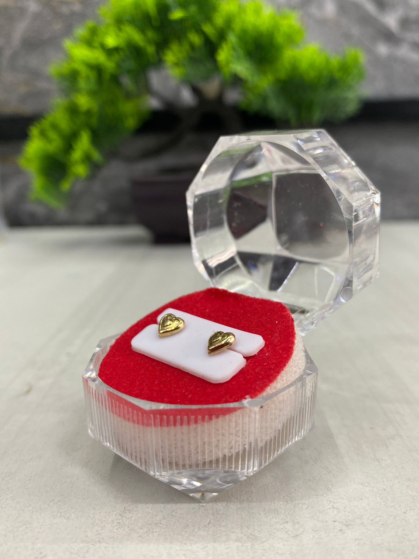 Topos corazón mini silueta Rosca seguridad