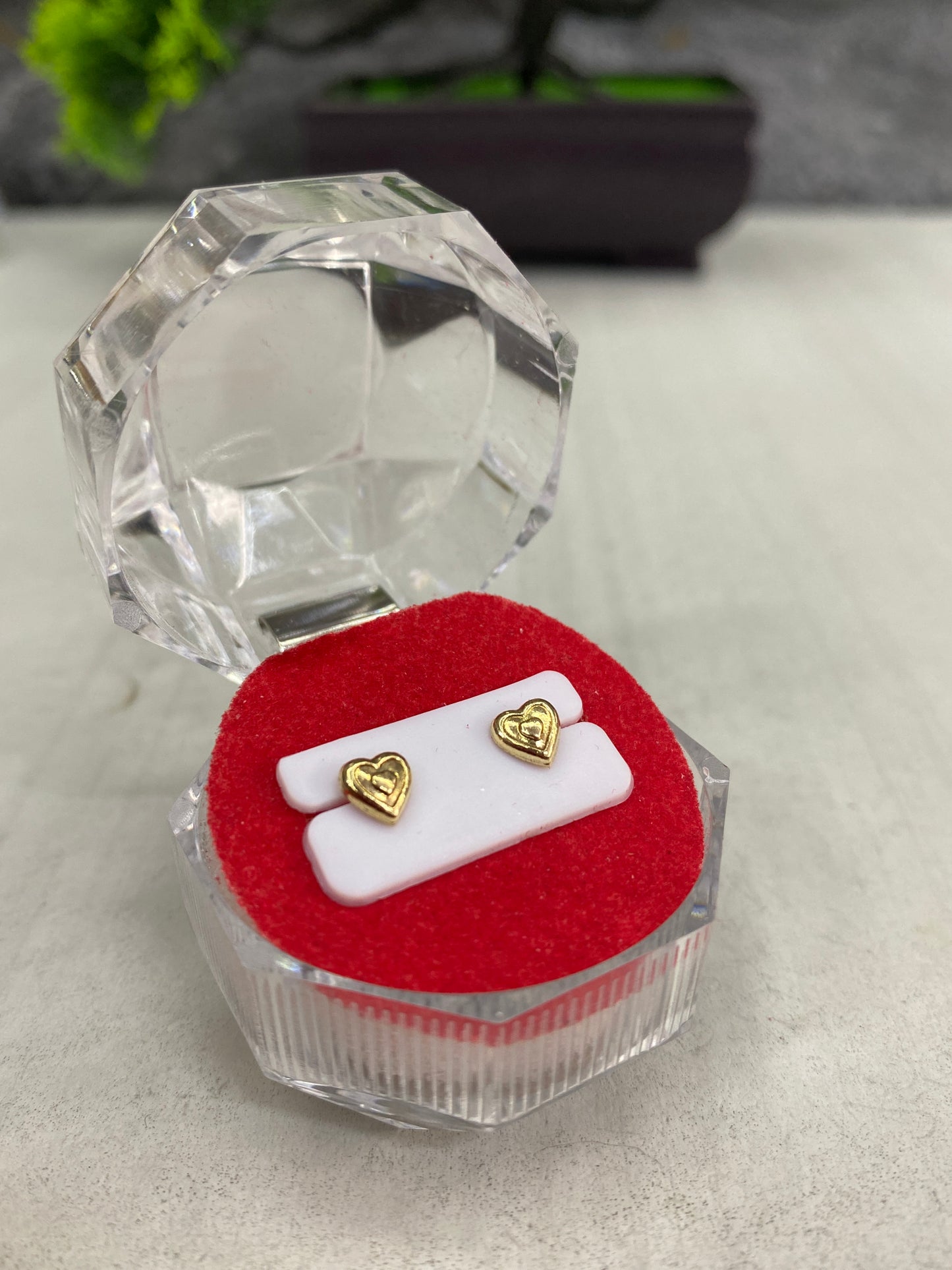 Topos corazón mini silueta Rosca seguridad