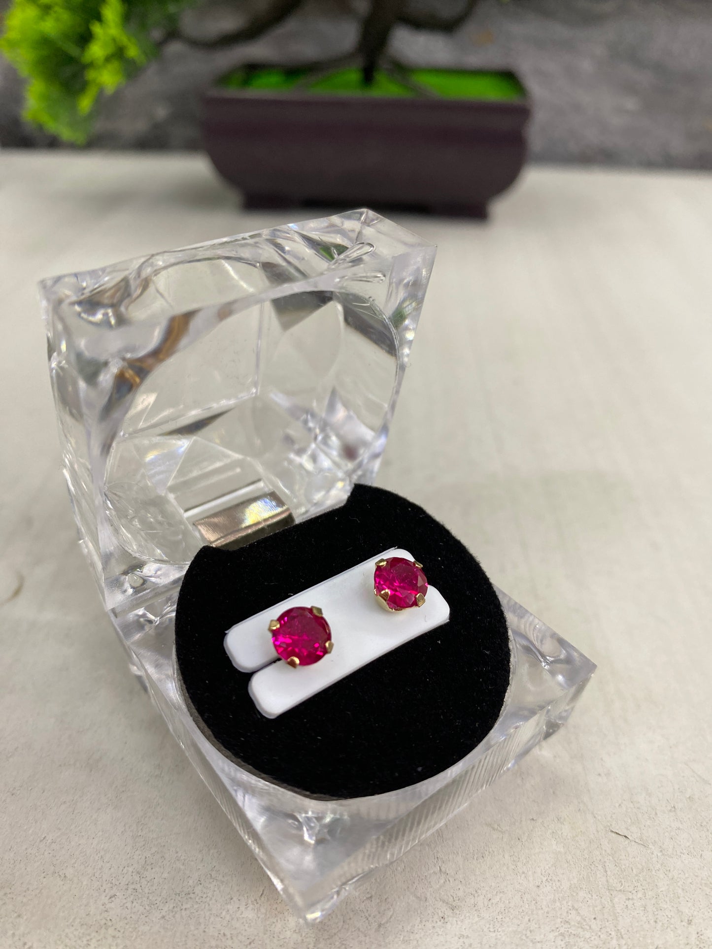 Topos Circon fucsia medianos Rosca seguridad