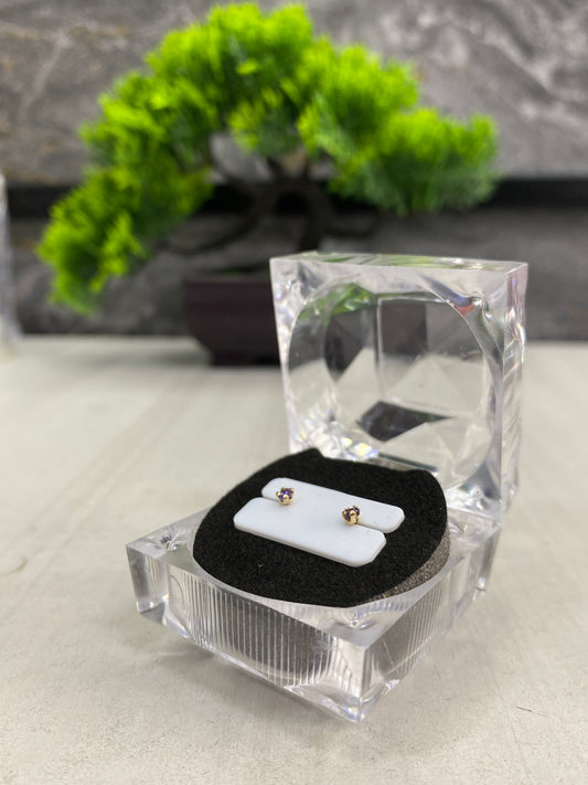 Topos circon morado mini Rosca seguridad